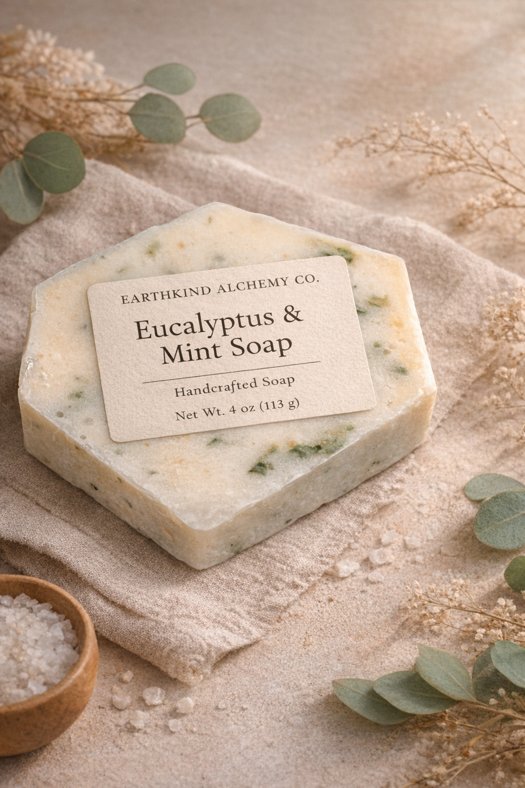 🌿 Eucalyptus & Mint Soap