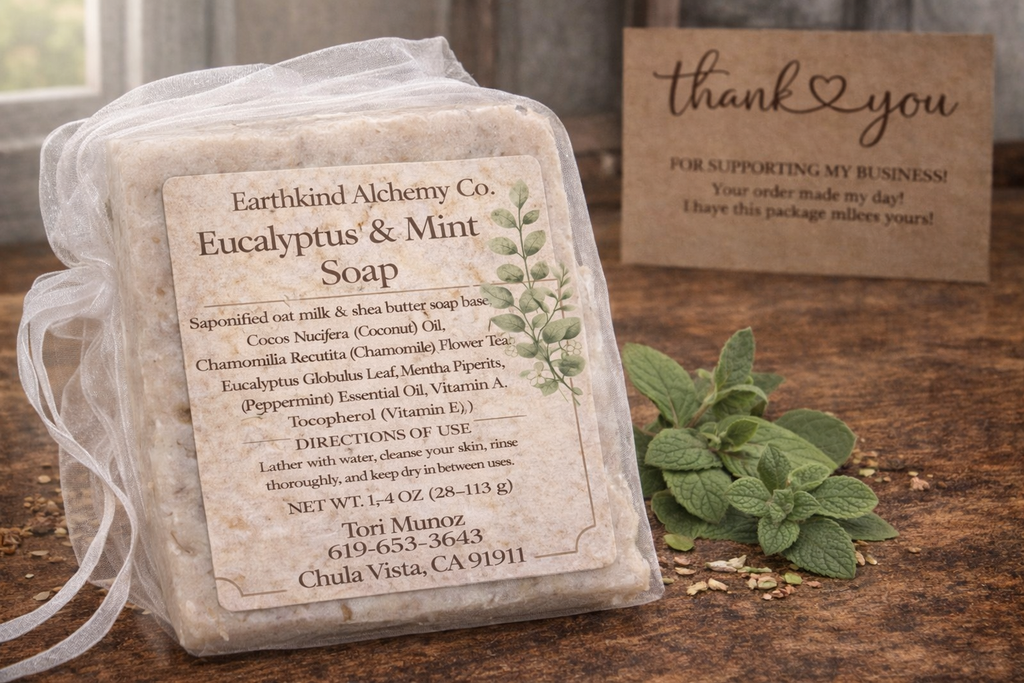 🌿 Eucalyptus & Mint Soap
